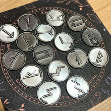 Load image into Gallery viewer, Elder Futhark Runes Coin Set