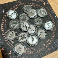 Load image into Gallery viewer, Elder Futhark Runes Coin Set