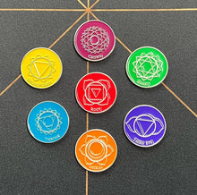 Load image into Gallery viewer, Chakra Coin Set - Antique Finishes
