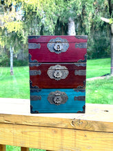 Load image into Gallery viewer, IMPERFECT- Decorative Wood Storage Box