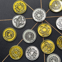 Load image into Gallery viewer, Chakra Coin Set - Antique Finishes