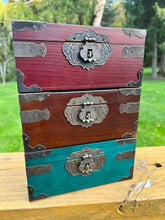 Load image into Gallery viewer, IMPERFECT- Decorative Wood Storage Box