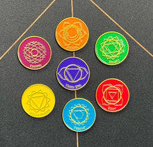 Load image into Gallery viewer, Chakra Coin Set - Antique Finishes