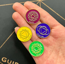 Load image into Gallery viewer, Chakra Coin Set - Antique Finishes