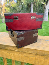 Load image into Gallery viewer, IMPERFECT- Decorative Wood Storage Box